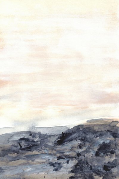 Serene Abstract Landscape by Lori Ann Folz