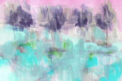 Serene Abstract Landscape by Lori Ann Folz