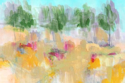Vibrant Field Landscape by Lori Ann Folz