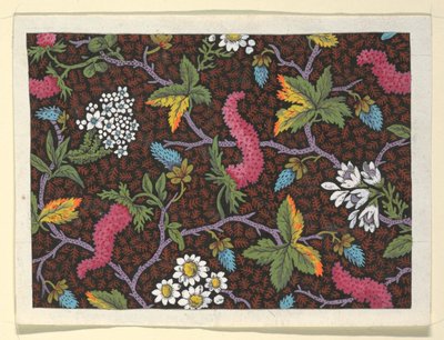 Floral Design for Printed Textiles by Louis Albert DuBois