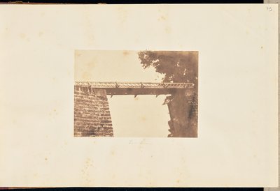 Perain Bridge by Louis Alphonse Davanne