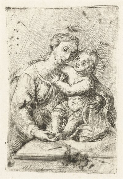 Madonna with Child by Louis Bernard Coclers