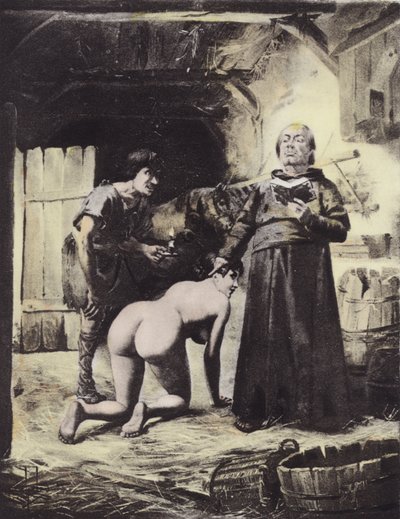 Dom Gianni and Pietro, Ninth Day, Tenth Story by Louis Chalon