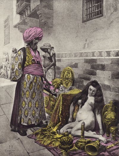 Osbech and the Captives, Second Day, Seventh Story by Louis Chalon