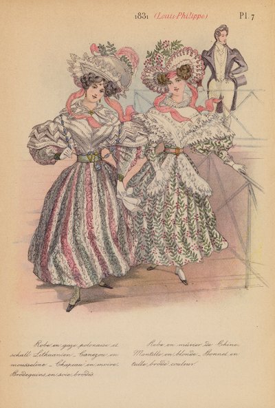 French fashion: 1831, Louis-Philippe by Louis Colas