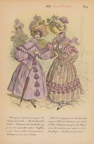 French fashion: 1831, Louis-Philippe by Louis Colas