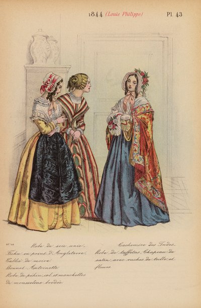 French fashion: 1844, Louis-Philippe by Louis Colas