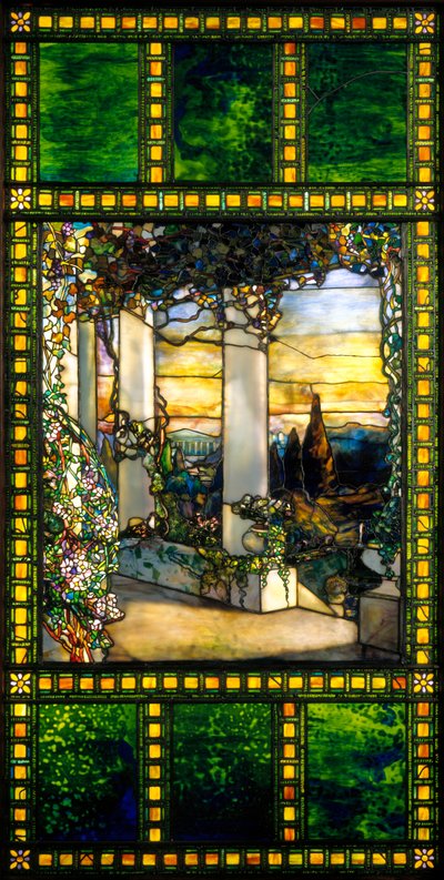 louis comfort tiffany poster