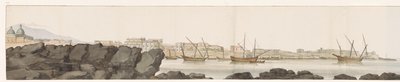 View of the Port of Catania (Voyage en Italie, en Sicile et à Malte - 1778) by Louis Ducros