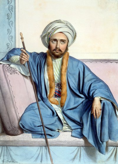 Bilesikdj, an Armenian (Plate XXXV) engraved by Lemercier from 