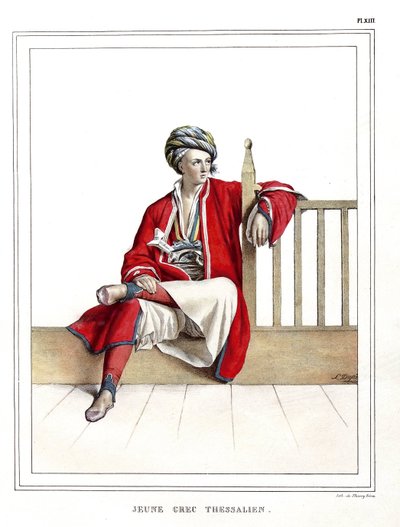 Young Greek Thessalian. in 