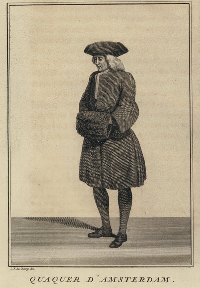 Quaker from Amsterdam, Netherlands by Louis Fabricius (after) Dubourg