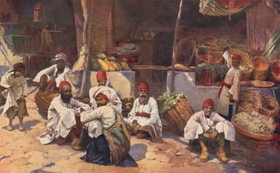 A Persian Shop by Louis Fairfax Muckley