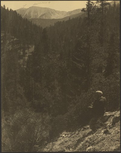 Distant View of Mt. Gorgonio by Louis Fleckenstein