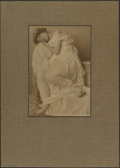 Draped Model, Sleeping by Louis Fleckenstein