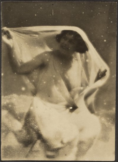 Florence with Gauzy Shawl by Louis Fleckenstein