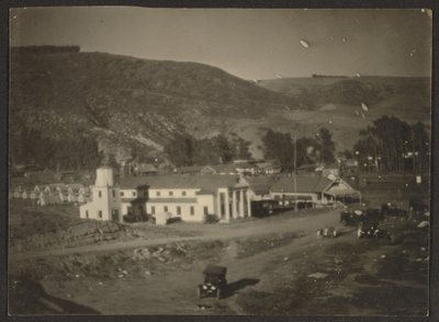 Landscape with Buildings by Louis Fleckenstein