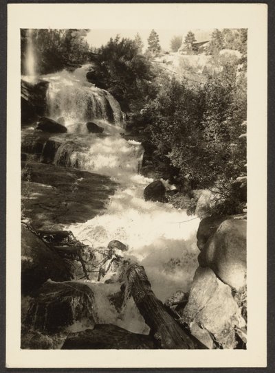 Landscape with Waterfall by Louis Fleckenstein
