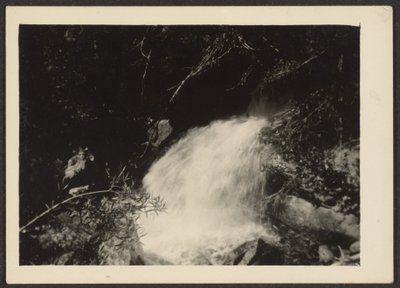 Landscape with Waterfall by Louis Fleckenstein