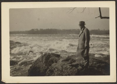 Man at Seaside by Louis Fleckenstein