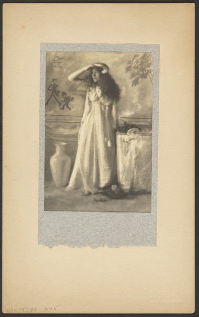 Model in Classical Costume by Louis Fleckenstein