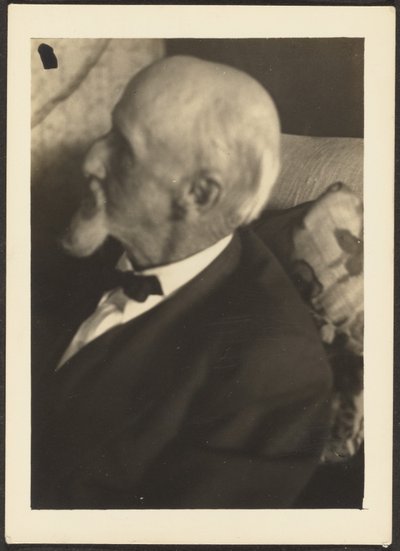 Old Man in Black Tie by Louis Fleckenstein