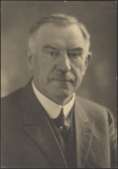 Portrait of a Man with Tie Pin by Louis Fleckenstein