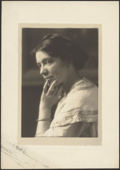 Portrait of a Woman with Bangle by Louis Fleckenstein