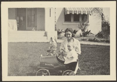 Woman and Children by Louis Fleckenstein