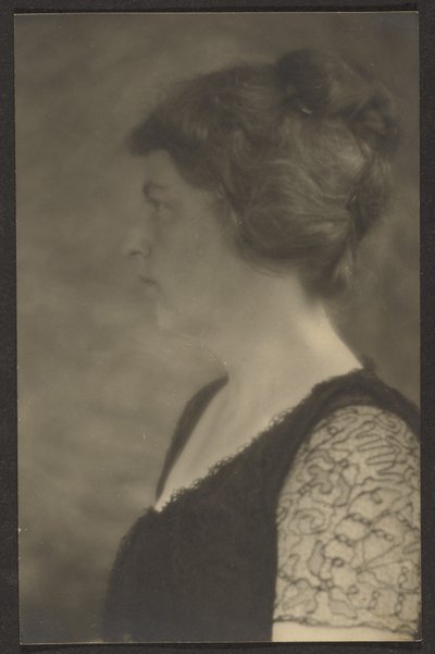 Woman in Profile by Louis Fleckenstein