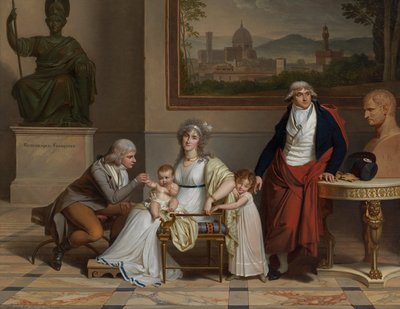 The Family of André-François, Count Miot de Melito, (1762-1841) by Louis Gauffier