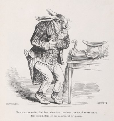 My New Master from Scenes from the Private and Public Life of Animals by Louis Henri Brévière