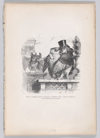 The Duchess is Singing a Nocturne with the Duke by Louis Henri Brévière