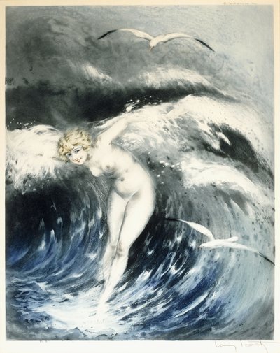 Venus in the Waves, c.1931 by Louis Icart