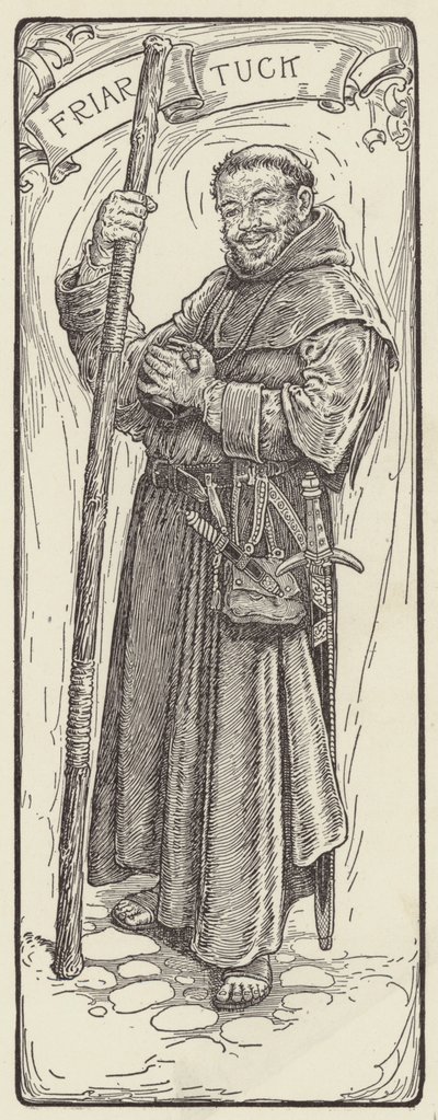Friar Tuck by Louis John Rhead