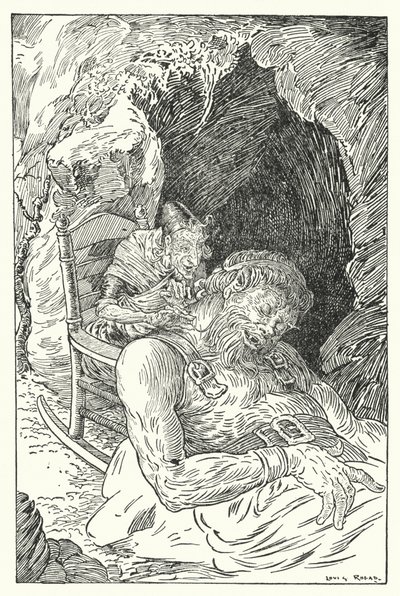 Giant Golden Beard (litho) by Louis John Rhead