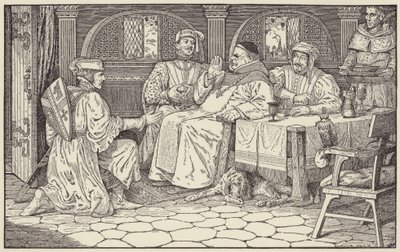 I come to pray thee that thou wilt give me a little time of grace by Louis John Rhead