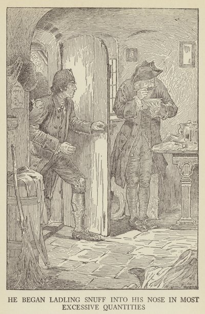 Illustration for Kidnapped by Robert Louis Stevenson by Louis John Rhead