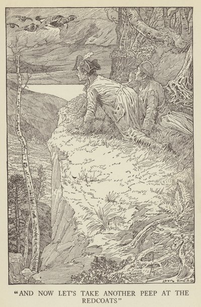 Illustration for Kidnapped by Robert Louis Stevenson by Louis John Rhead