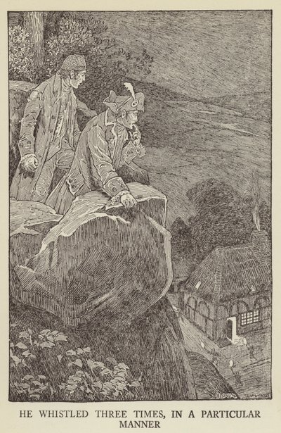 Illustration for Kidnapped by Robert Louis Stevenson by Louis John Rhead