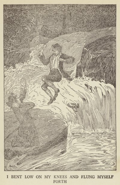 Illustration for Kidnapped by Robert Louis Stevenson by Louis John Rhead