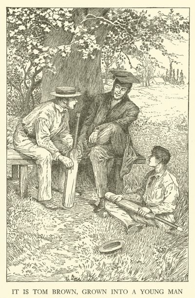 Illustration for Tom Brown’s School-Days by Louis John Rhead