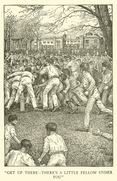Illustration for Tom Brown’s School-Days by Louis John Rhead