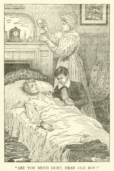 Illustration for Tom Brown’s School-Days by Louis John Rhead