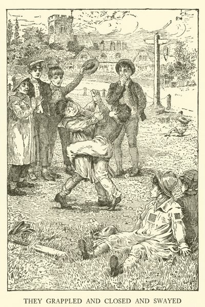 Illustration for Tom Brown’s School-Days by Louis John Rhead