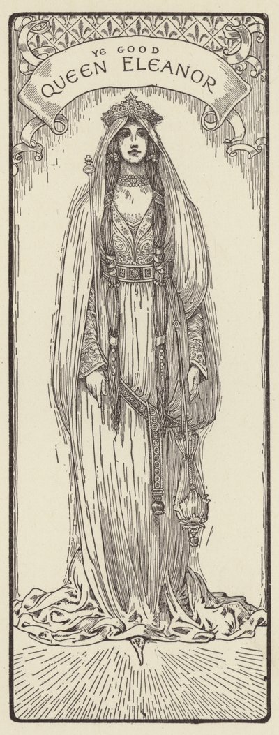 The Good Queen Eleanor by Louis John Rhead
