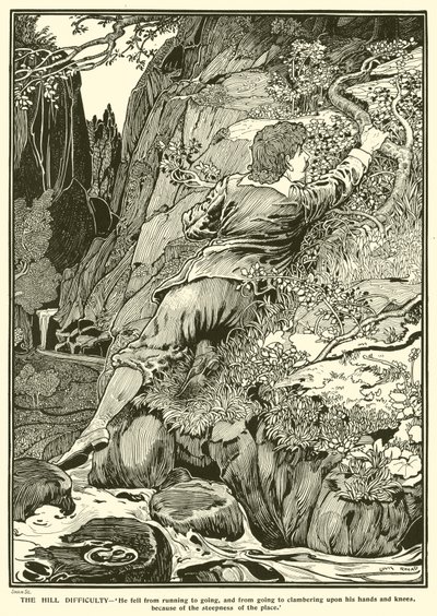 The Hill Difficulty by Louis John Rhead