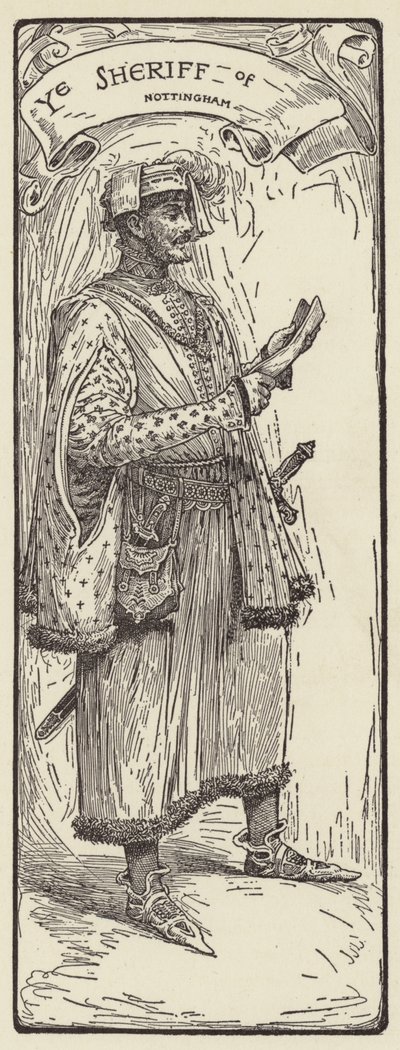The Sheriff of Nottingham by Louis John Rhead