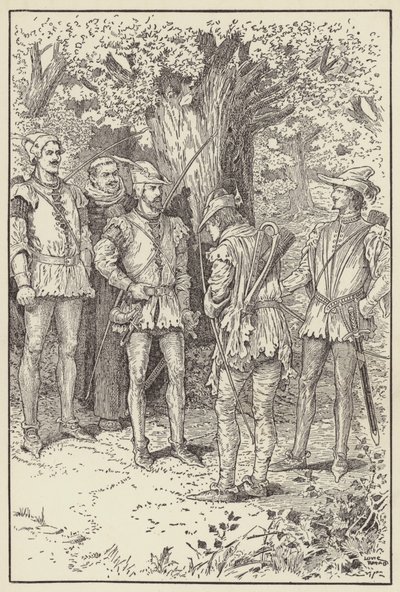 We Find Thee Bedraggled and Downcast by Louis John Rhead