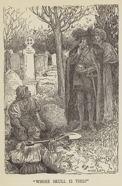 Whose skull is this? by Louis John Rhead
